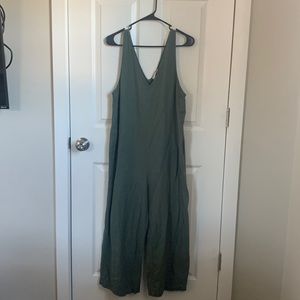 Olive Green Jumpsuit